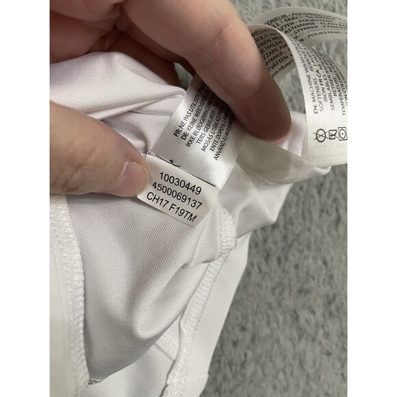 Ariat Pro Series Airway Show Short White Women's 1/4 zip Small Horse Equestrian - Picture 6 of 10